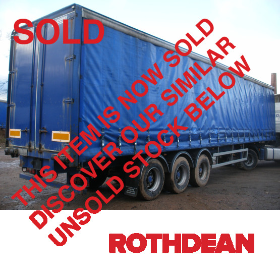 2002 SDC STRAIGHT in Curtain Siders Trailers