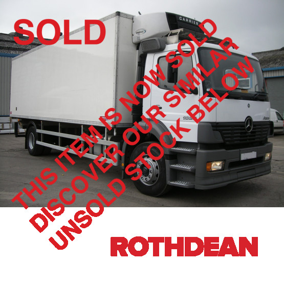 2004 MERCEDES ATEGO 1823 in Fridge Rigid Vehicles