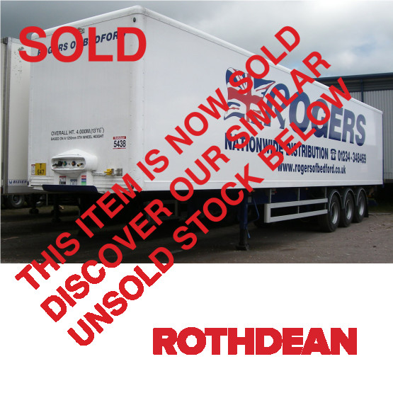 2008 Don Bur BOX 13.6M in Box Trailers Trailers
