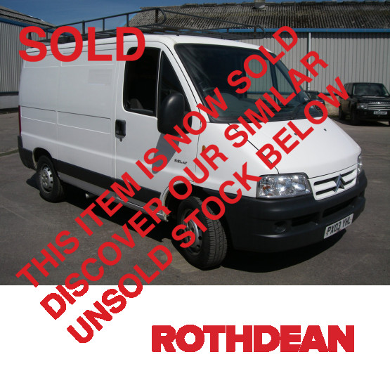 2003 CITROEN RELAY HDI in Cars and Light Vans Rigid
