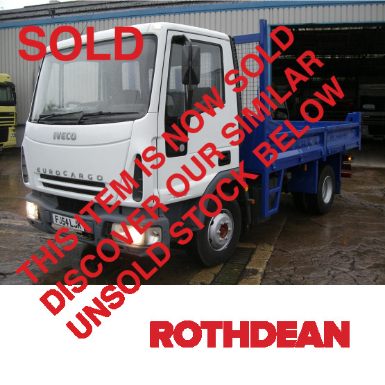 2004 IVECO EUROCARGO 75E17 in Tippers Rigid Vehicles