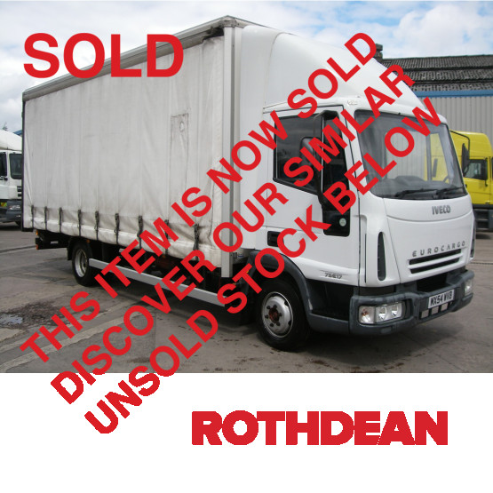 2004 IVECO 75E17 EUROCARGO in Curtain Siders Rigid Vehicles
