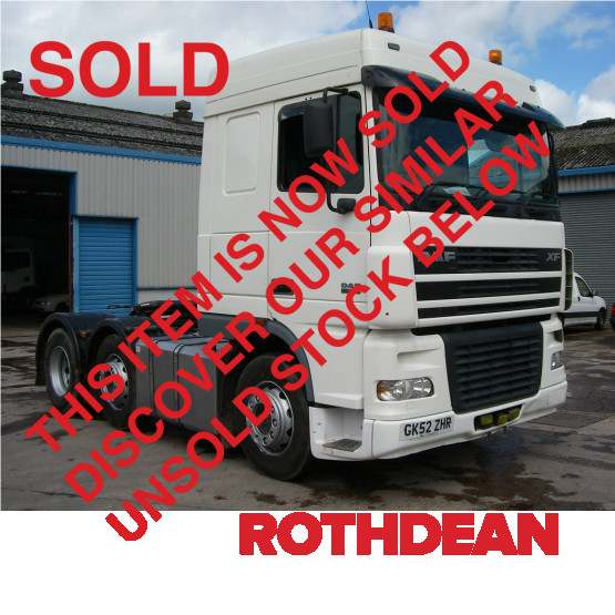 2003 DAF 95XF430 in 6x2 Tractor Units