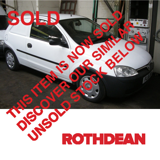 2001 VAUXHALL CORSA 1.7 DI in Cars and Light Vans Rigid