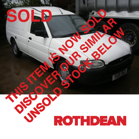 2001 FORD ESCORT 55 in Cars and Light Vans Rigid