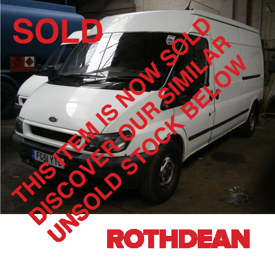 2001 FORD TRANSIT T350 in Cars and Light Vans Rigid