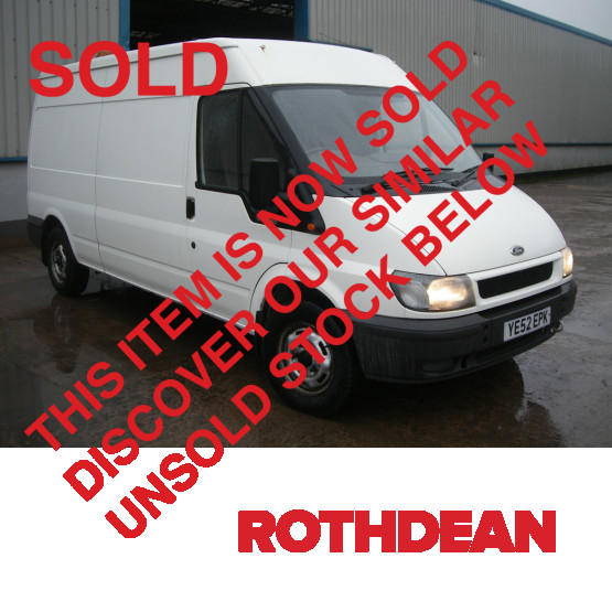 2002 FORD TRANSIT 125T350 in Cars and Light Vans Rigid