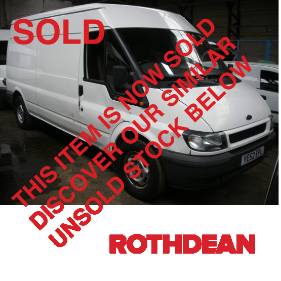 2002 FORD TRANSIT 125T350 in Cars and Light Vans Rigid