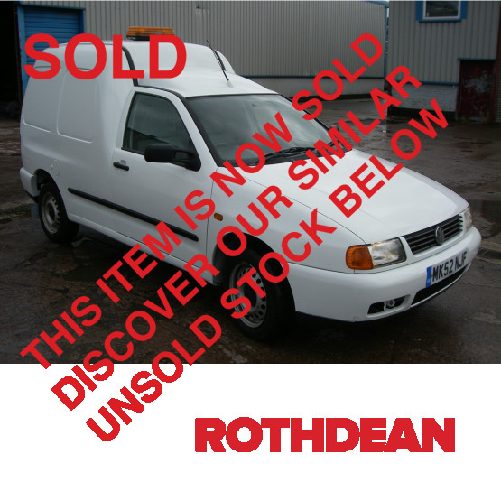 2002 VOLKSWAGEN CADDY SDI in Cars and Light Vans Rigid
