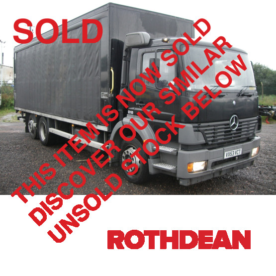 2003 MERCEDES 2528 ATEGO in Curtain Siders Rigid Vehicles