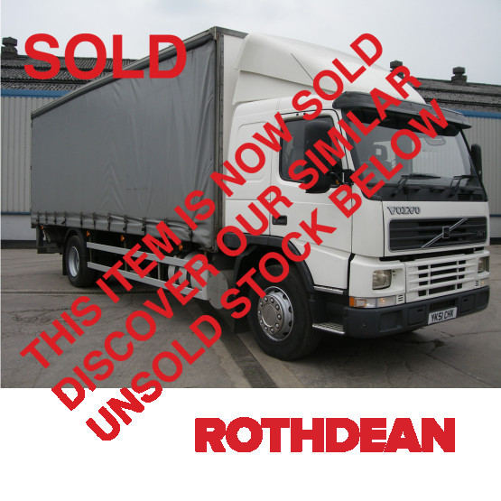 2001 VOLVO FM7 in Curtain Siders Rigid Vehicles