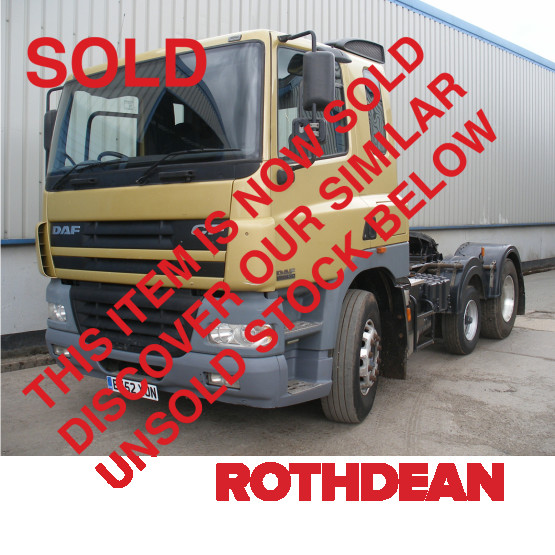 2002 DAF 85CF430 in 6x2 Tractor Units