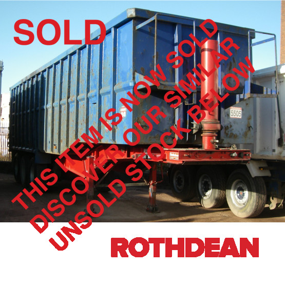 2004 Rothdean BULK STEEL in Tipper Trailers Trailers