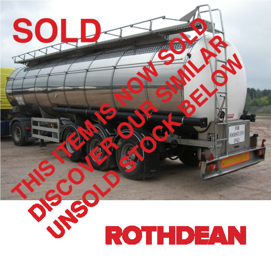 1999 Rothdean G.P in Food & Chemical Tankers Trailers