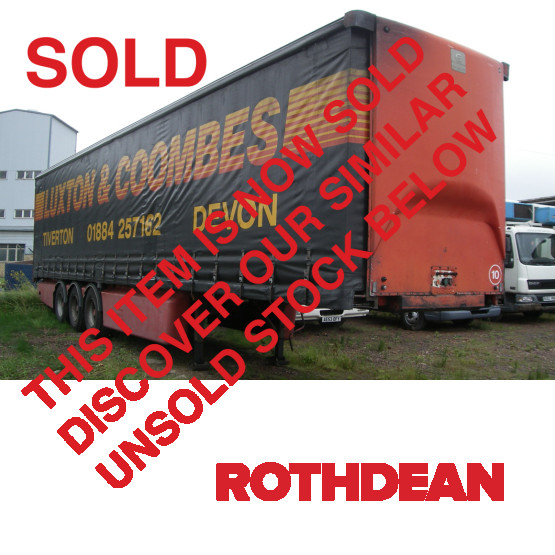 1997 Crane Freuhauf STRAIGHT FRAME in Curtain Siders Trailers