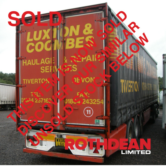 1997 Crane Freuhauf STRAIGHT FRAME in Curtain Siders Trailers