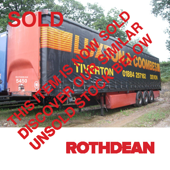 1997 Crane Freuhauf STRAIGHT FRAME in Curtain Siders Trailers