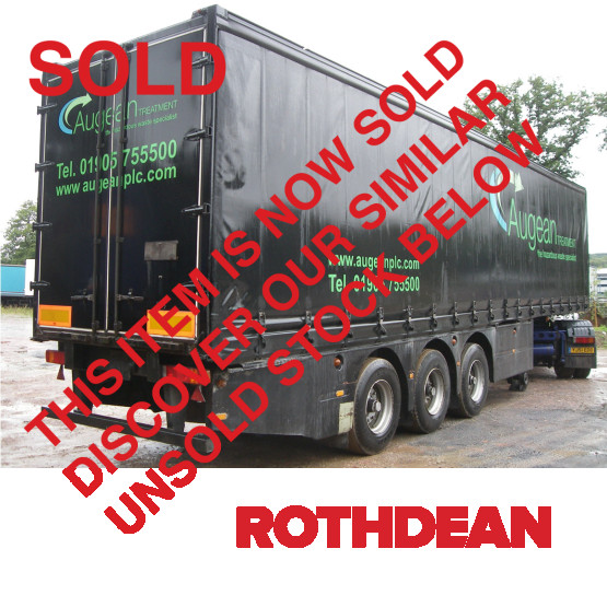 1994 Cartwright STRAIGHT FRAME in Curtain Siders Trailers