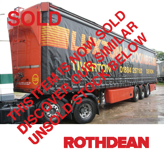 1999 Crane Freuhauf CHIPLINER in Curtain Siders Trailers