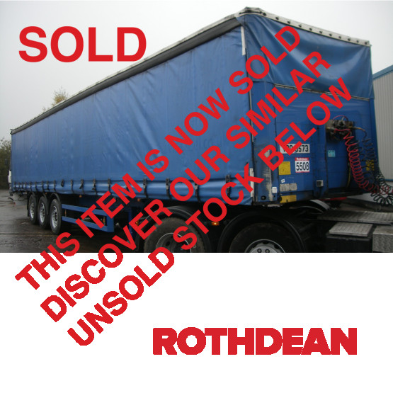 2003 SCHMITZ COIL CARRIER in Curtain Siders Trailers