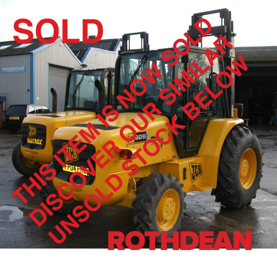 2004 JCB 926-4 ROUGH TERRAIN FORK LIFT in Other