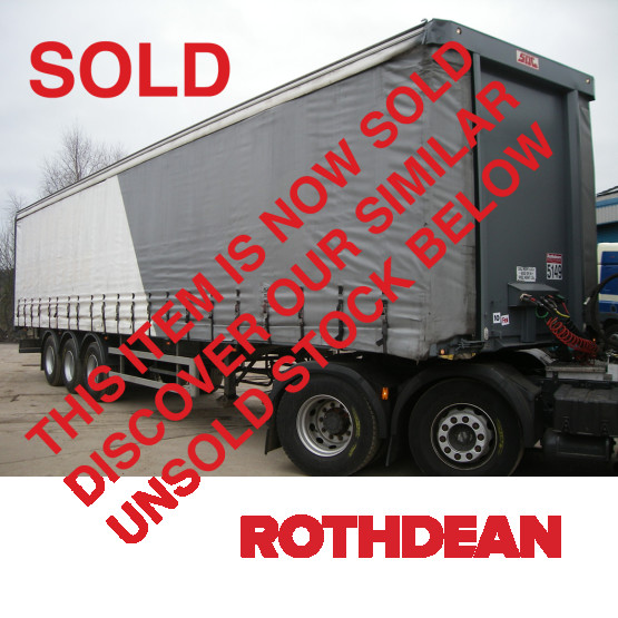 2000 SDC STRAIGHT in Curtain Siders Trailers