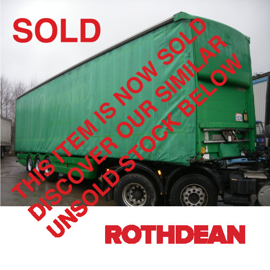 2000 Montracon STRAIGHT FRAME in Curtain Siders Trailers
