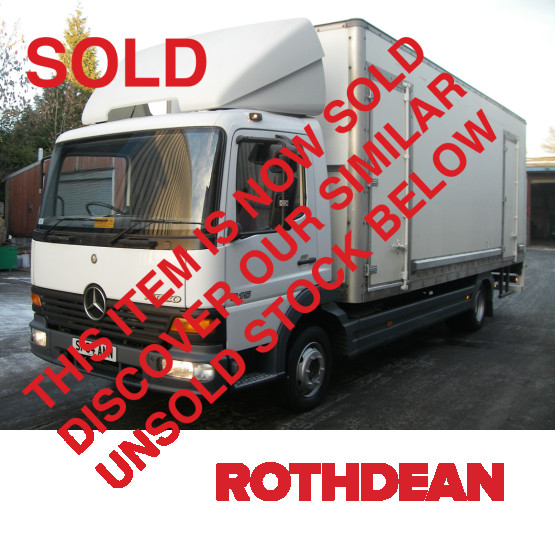 2004 MERCEDES ATEGO 815 in Box Vans Rigid Vehicles