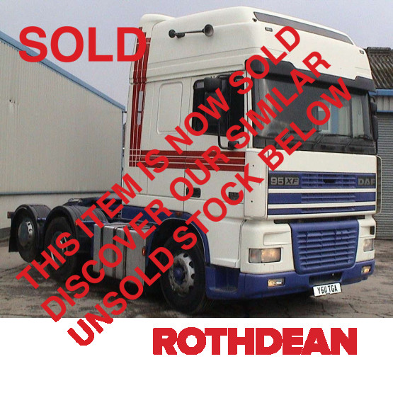 2001 DAF 95XF430 in 6x2 Tractor Units