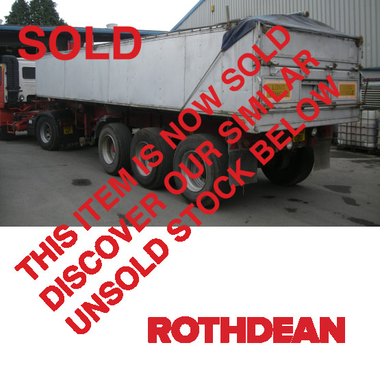 1980 Crane Freuhauf INSULATED ALLOY AGG in Tipper Trailers Trailers