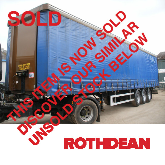 2000 SDC  in Curtain Siders Trailers