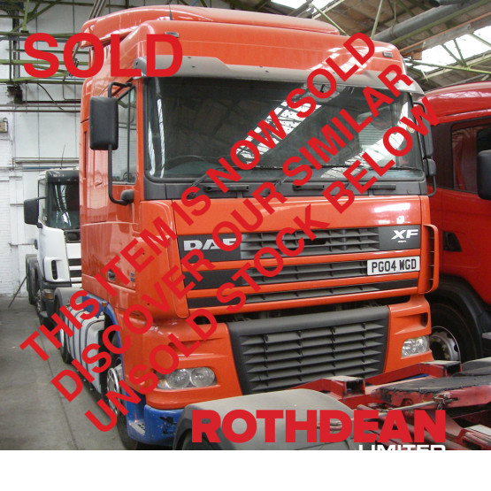 2004 DAF 95XF480 in 4x2 Tractor Units