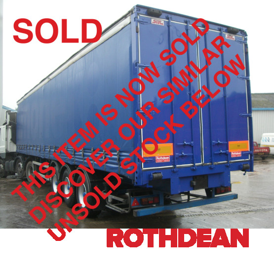 2002 SDC STRAIGHT in Curtain Siders Trailers
