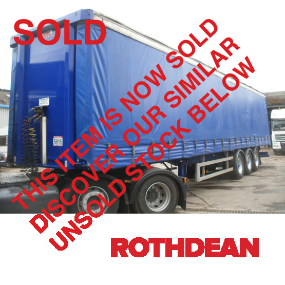 2002 SDC STRAIGHT in Curtain Siders Trailers