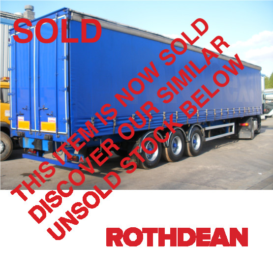 2002 SDC STRAIGHT in Curtain Siders Trailers