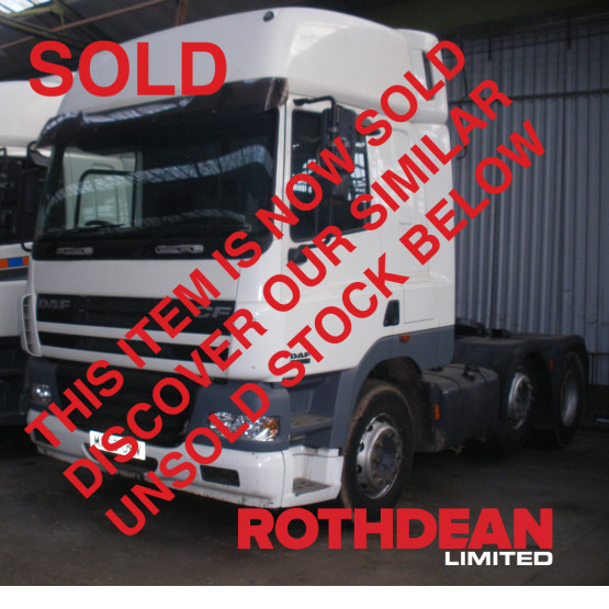 2005 DAF CF85-430 SKY CAB in 6x2 Tractor Units