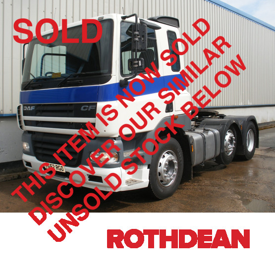 2002 DAF CF85-430 in 6x2 Tractor Units