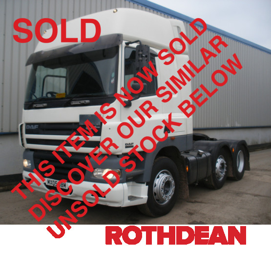2005 DAF CF85-430 SKY CAB in 6x2 Tractor Units