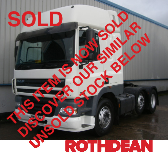 2005 DAF CF85-430 SKY CAB in 6x2 Tractor Units