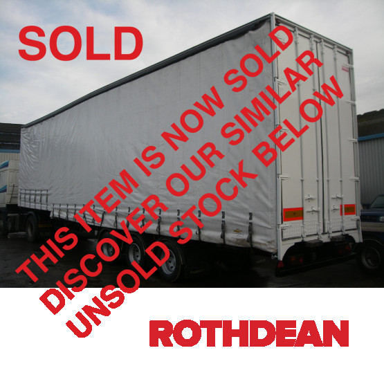 1994 Crane Freuhauf STEPFRAME in Curtain Siders Trailers