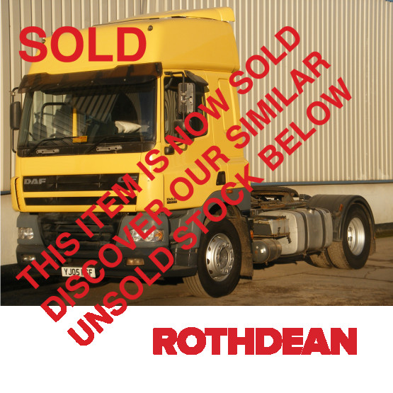 2005 DAF CF85-430 in 4x2 Tractor Units