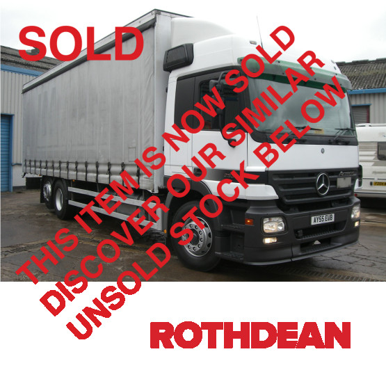 2005 MERCEDES ACTROS 2536 in Curtain Siders Rigid Vehicles