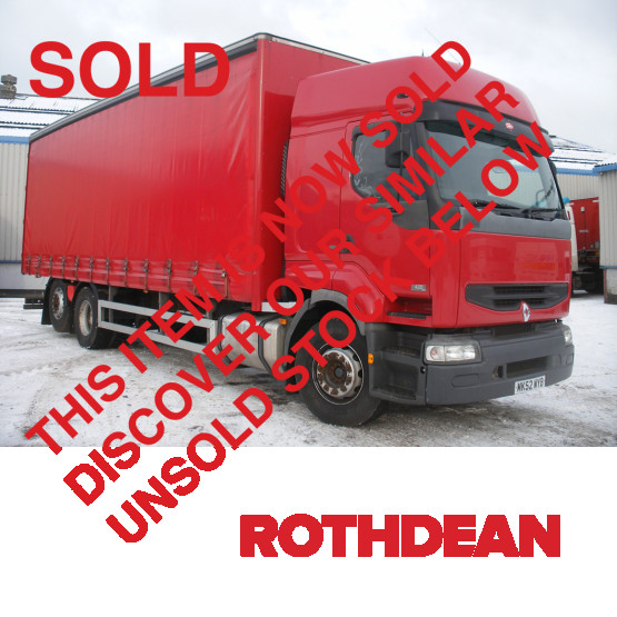 2002 RENAULT PREMIUM 420 DCI in Curtain Siders Rigid Vehicles