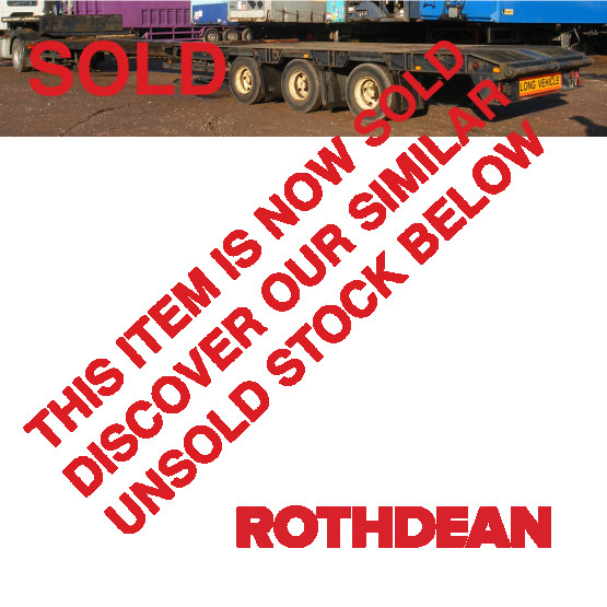 1986 BROSHUIS DOUBLE EXTENDABLE in Other Trailers
