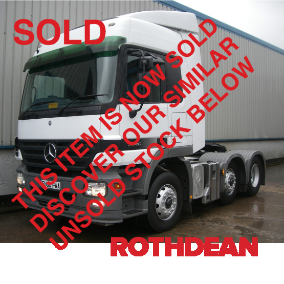 2006 MERCEDES 2546 in 6x2 Tractor Units