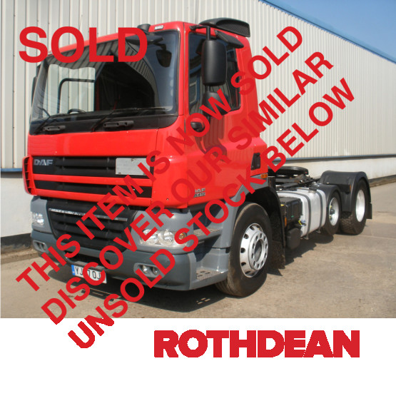 2008 DAF CF85-410 in 6x2 Tractor Units