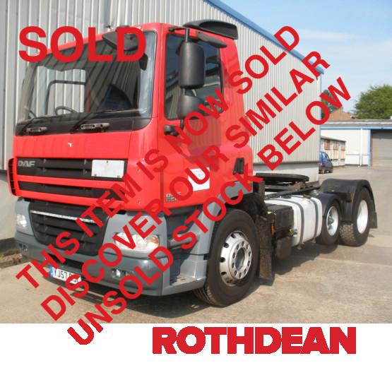 2008 DAF CF85-410 in 6x2 Tractor Units