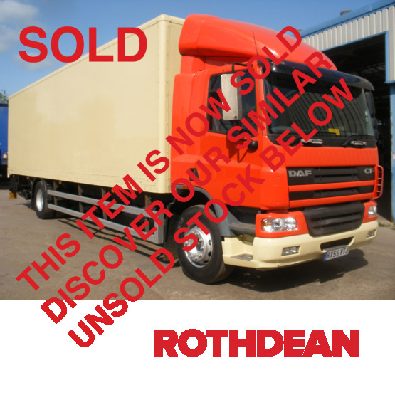 2006 DAF CF65-220 in Box Vans Rigid Vehicles