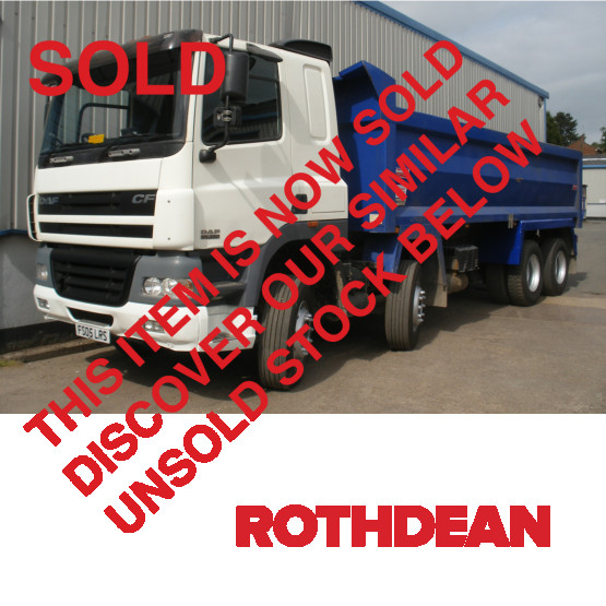 2005 DAF CF85-380 in Tippers Rigid Vehicles