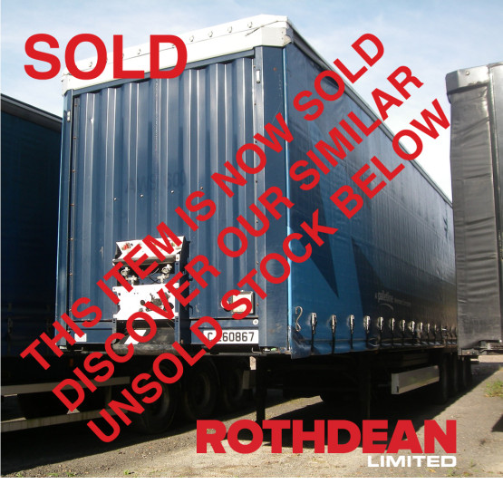 2008 KRONE STRAIGHT in Curtain Siders Trailers